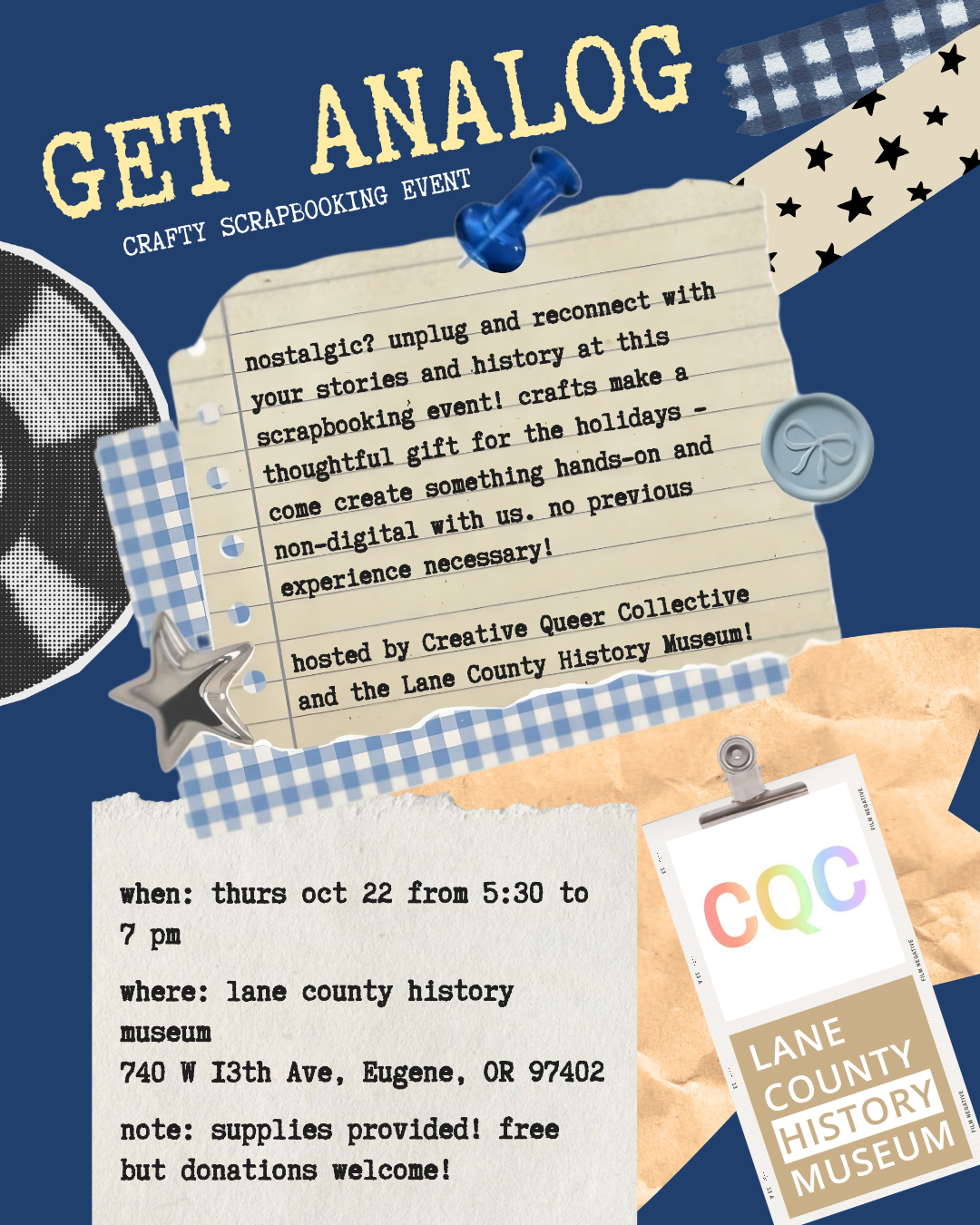 get analog event 10 22 26